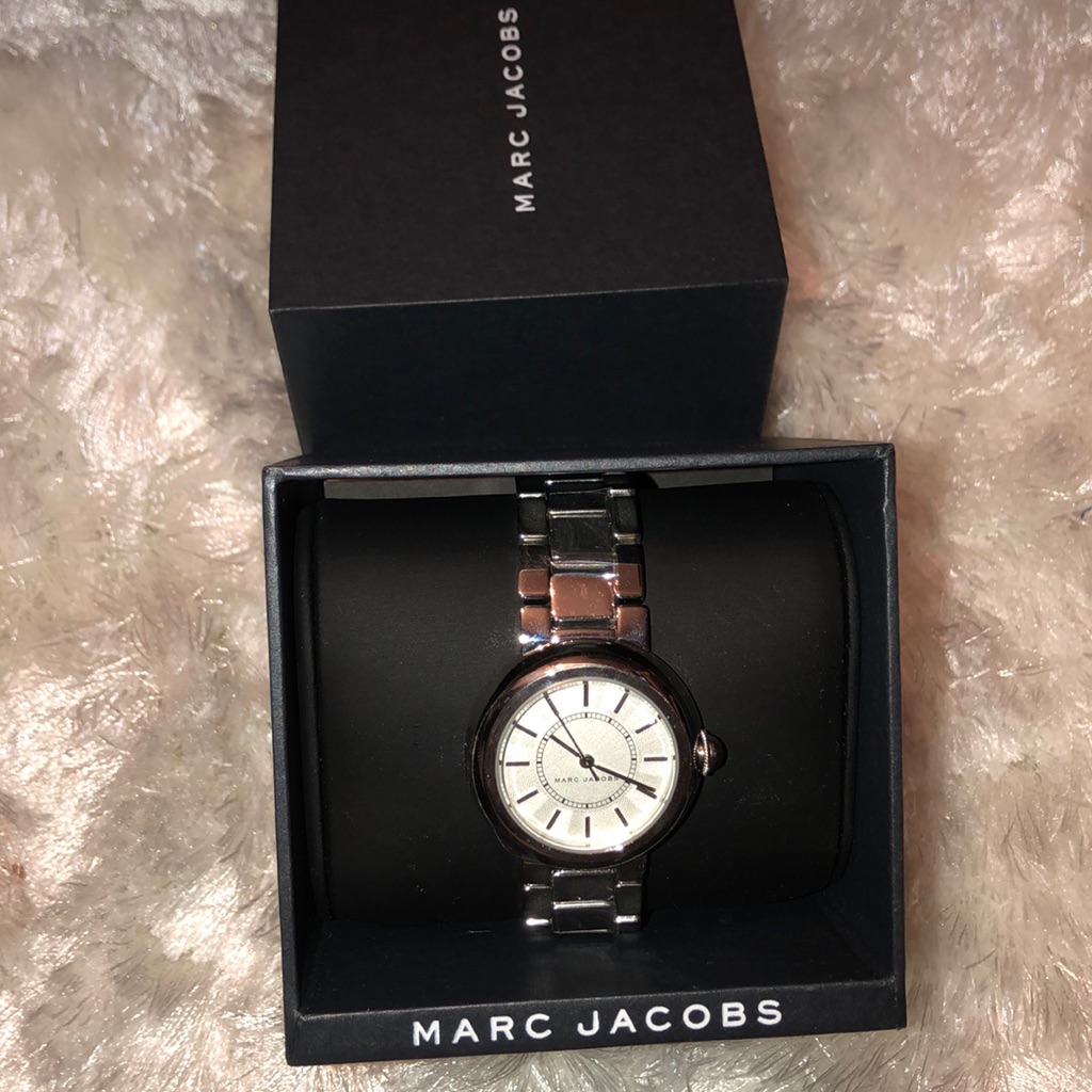 Silver Marc Jacobs Watch 36 Mm